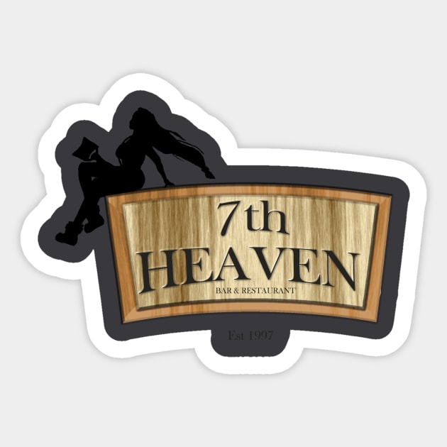 Seventh Heaven Sticker by UnchartedSnake